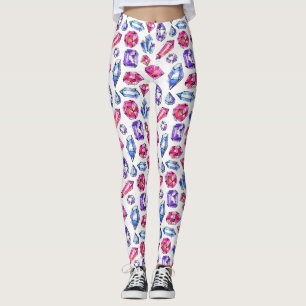 Schattige Gem Pattern Leggings