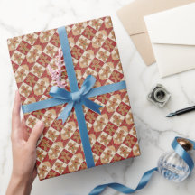 Schattige Gemberkoek Man Patchwork Kerstmis