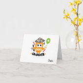 Schattige gepersonaliseerd Pre-K Afstuderen met Ui Kaart (Gele Bloem)