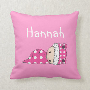 Schattige gepersonaliseerd Sierkussen voor baby me