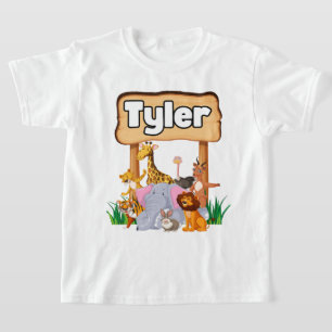 Schattige Geweldige dierentuin Kind" T-shirt