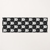 Schattige Ghost Blob-ontwerp Yogamat (Voorkant (horizontaal))