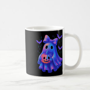 Schattige Ghost Coquette Bow Halloween Spooky Seiz Koffiemok