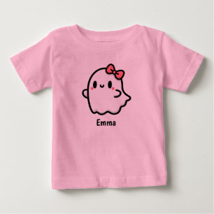 Schattige Ghost Custom Name Halloween