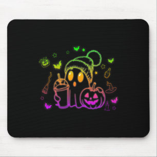 Schattige Ghost Drink Koffie Halloween Ghost Coffe Muismat