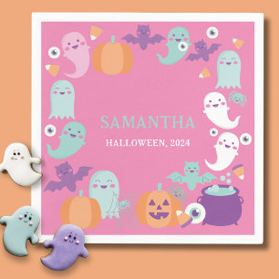 Schattige Ghost Halloween Feest Servet
