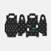 Schattige Ghost Trick or treat Halloween Bedankdoosjes (Uitgevouwen)