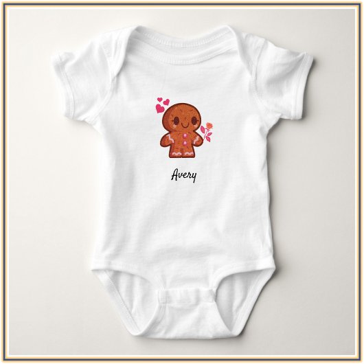 Schattige Gingerman Koekje Romper