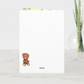 Schattige Gingham Old Fashioned Kitchen, Paper Dol Kaart (Achterkant)