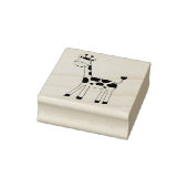 schattige giraf 	rubberstempel (Stempel)