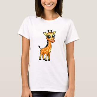 schattige giraf t-shirt