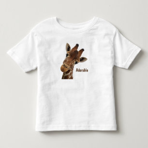 Schattige Giraffe Kinder Shirts