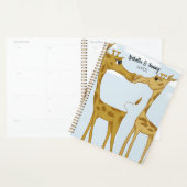 Schattige Giraffe Lovers Planner (Display)