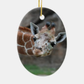 Schattige Giraffe Ornament (Achterkant)