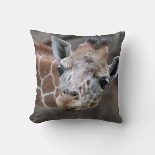 Schattige Giraffe Pillow Kussen (Voorkant)