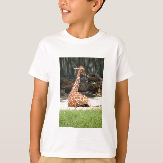 Schattige Giraffe T-shirt (Voorkant)
