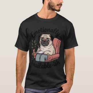 Schattige glimlachende hond met tekst glimlach het t-shirt