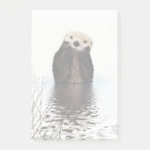 Schattige glimlende Otter in het meer Post-it® Notes (Voorkant)