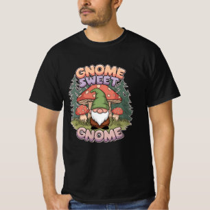 Schattige Gnome kunstwerk voor charme liefhebbers T-shirt