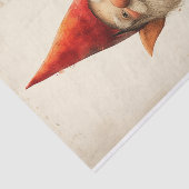 Schattige Gnome met het Pointiest Pet! Tissuepapier (Detail)