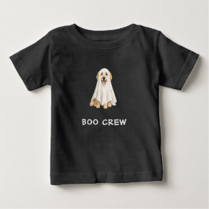 Schattige Golden Retriever Halloween Geest Boo Cre