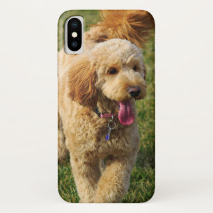 Schattige Goldendole Dog iPhone X Hoesje