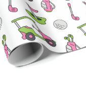 Schattige golfinpakpapier cadeaupapier (Rol Hoek)