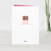 Schattige Goose Party Pet Verjaardag Kaart (Achterkant)