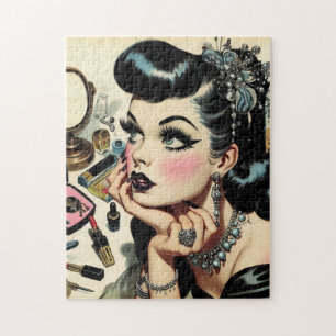  Schattige Gothic Pin Up Legpuzzel