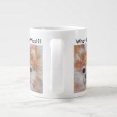 SCHATTIGE GOUDBONTE POMERANIËR JUMBO MOK (Achterkant)