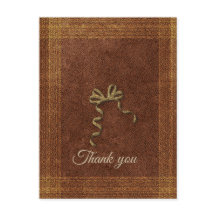 Schattige gouden boog dank je