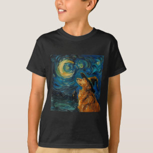Schattige Gouden Retriever Heks _ Grappige Hond Ha T-shirt