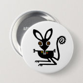 Schattige graphic BILBY - Marsupial - Wildlife - Ronde Button 7,6 Cm (Voorkant /achterkant)