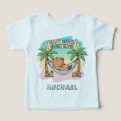 Schattige Grappig Capybara :Capy Uur: Elk uur Cart (Design voorkant)