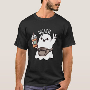 Schattige Grappig Delulu Ghost Boujee Coffee Cup S T-shirt