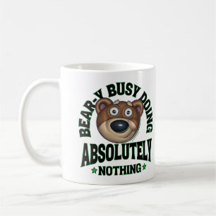 Schattige Grappig Knuffelig Cartoon Beer Koffie Mo Koffiemok
