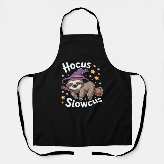 Schattige Grappig Luiaard Halloween Essential T-Sh Schort (Voorkant)