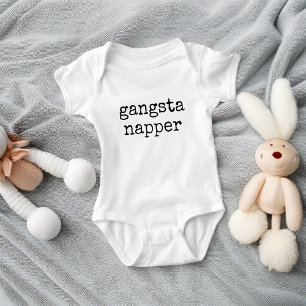 Schattige Grappige Gangster Slaper Romper