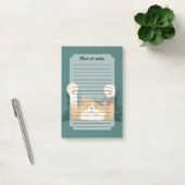 Schattige Grappige Kat Slapend Post-it® Notes (Kantoor)