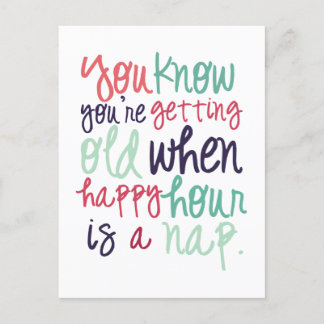 Schattige Grappige Spreuk Uitspraak Ouder Worden H Briefkaart