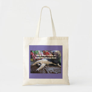 Schattige Grappige Tuxedo Kat Mexicaanse Golf katt Tote Bag