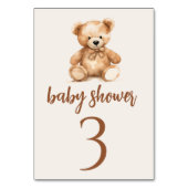 Schattige grillig Beer Kaart (Voorkant)