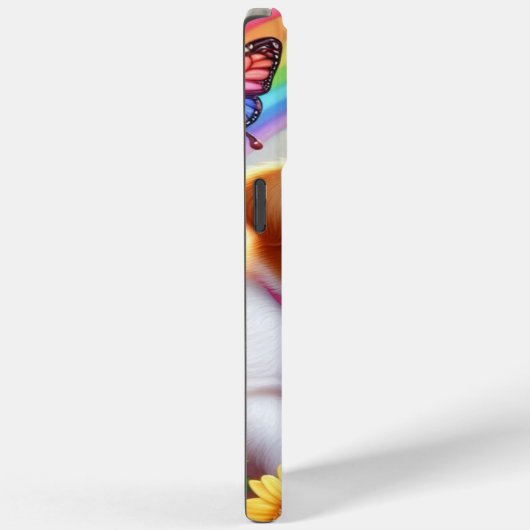 Schattige/grillig puppy/kitten regenboog Case-Mate iPhone case (Achterkant / Rechts)