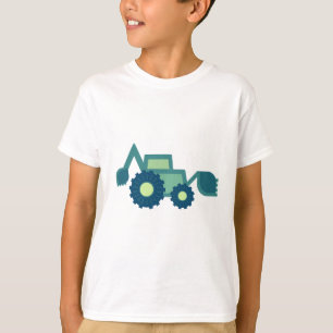 Schattige groene graafmachine Functie graafmachine T-shirt