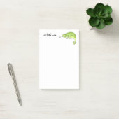 schattige groene kameleon post-it® notes (Kantoor)