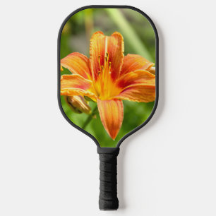 Schattige grote lelie bloem foto pickleball paddle