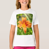 Schattige grote lelie bloem foto