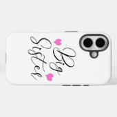 Schattige grote zus Case-Mate iPhone case (Achterkant (horizontaal))