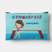 Schattige Gymnastiek Meisje Aangepaste Kinder Etui (Voorkant)