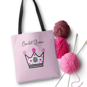 Schattige Haak Koningin Gift Draagtas